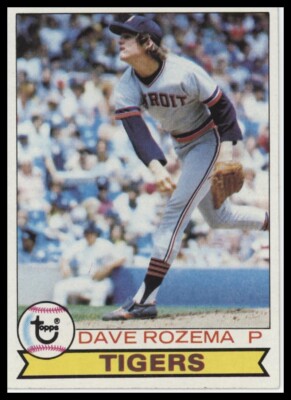 1979 Topps #33 Dave Rozema - Detroit Tigers | eBay