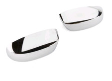 07-13 Chevrolet Gmc Cadillac Side View Mirror Cover Chrome Skull Cap Kit Oem Gm