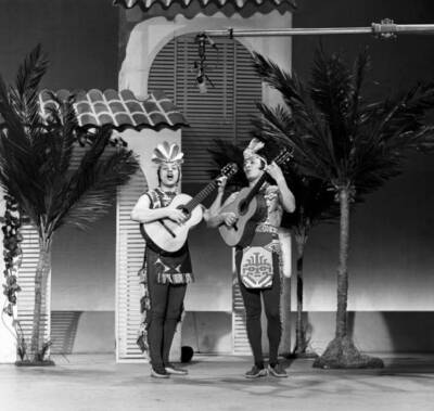 The Jimmy Dean Show a TV daytime variety series Los Indios Tab- 1959 Old Photo 1
