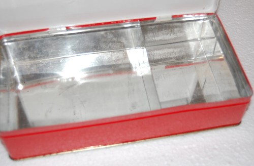 große alte Blechdose Elastoplast Verbandsmaterial 1966 England Airstrip Pflaster - Bild 5 von 5