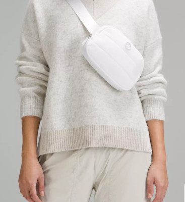 Lululemon NWT Everywhere Wunder puff Women's Belt Bag 1L - White