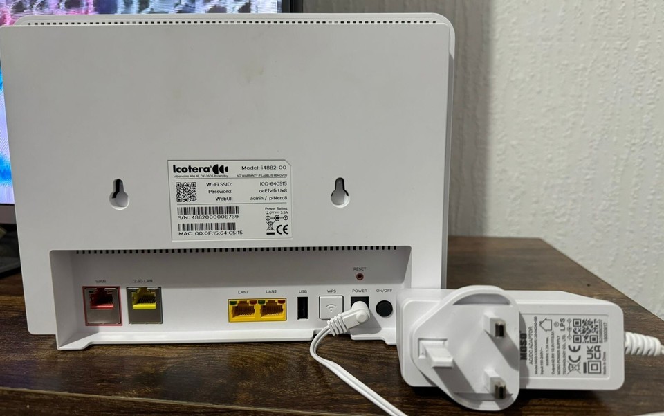 Icotera i4882 WiFi 6 Residential Ethernet Router (without VoIP) | eBay UK