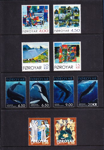 FAROE ISLANDS YEARPACK 2001 AFA c.v. DKK 400 (€54, $59) - Picture 3 of 3