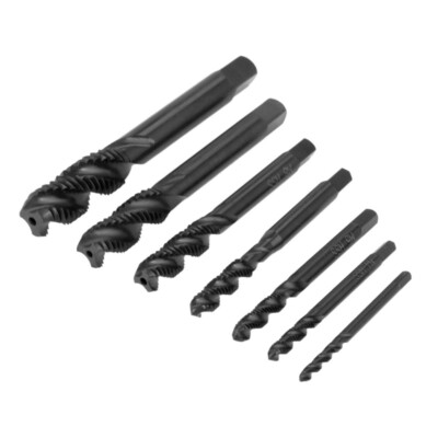 Screw Thread Spiral Flute Taps Metric Tapping Drill Bits M3/M4/M5/M6/M8/M10/M12