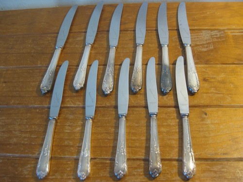 11 x VINTAGE - FIRTH BREARLEY GROSVENOR KNIVES (Diane Pattern)