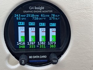 Insight G4 Engine Monitor - Complete With Probes, Sensors, and Harness