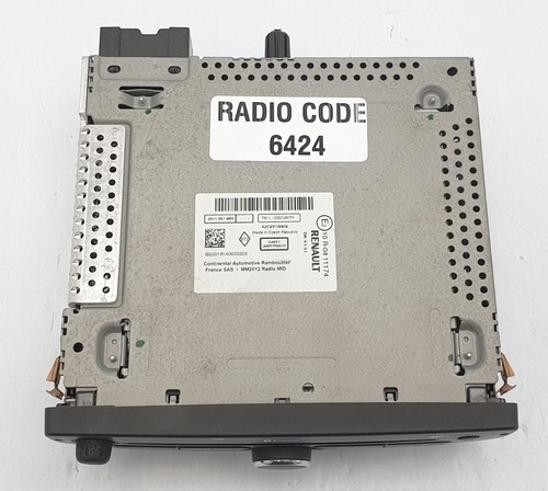 RENAULT MASTER 10-23 III RADIO STEREO CD MULTIMEDIA HEAD UNIT BT TEL 281158196R - Foto 7 di 13