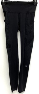 Lululemon Women's Black Fast and Free High-Rise Pockets Crop Tights 24" Inseam