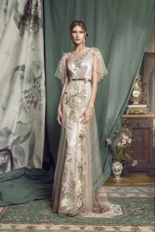 flowers for champagne wedding dress Champagne Rose Bridal Bouquet and Boutonniere Package