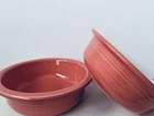 2 Fiesta HLC Serving Bowls 1 Qt 40 oz Flamingo Retired Color 8.25"