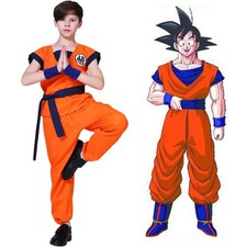 Boys Dragon Ball Z Goku Costume Dress Outfit Kids Cosplay Book Week Fancy Party — image 13