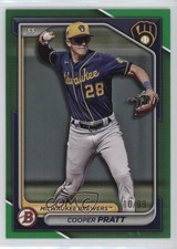 2024 Bowman Draft Green /99 Cooper Pratt #BD-84