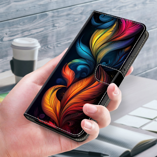 Patterned Wallet Flip Case Stand Cover for Oneplus 10T 11 10 Pro Ace Pro Nord 2T - Picture 7 of 32