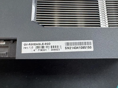 RX 6600 listing on ebay