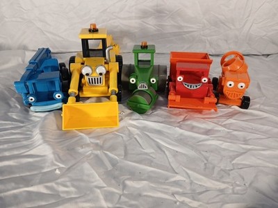 Bob der Baumeister Action Figuren Fahrzeuge Konvolut 5 Stück