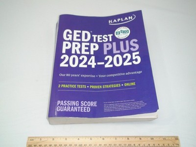 GED Test Prep Plus 2024 - 2025 - KAPLAN - 780 pages