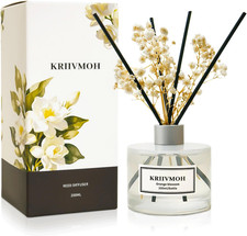 Reed Diffuser Sets, 200Ml Orange Blossom Diffuser with 8 Sticks Home Fragrance f