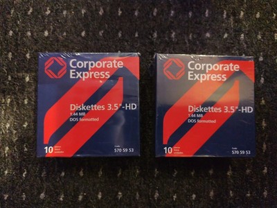 20x Corporate Express Disketten 3.5''  
