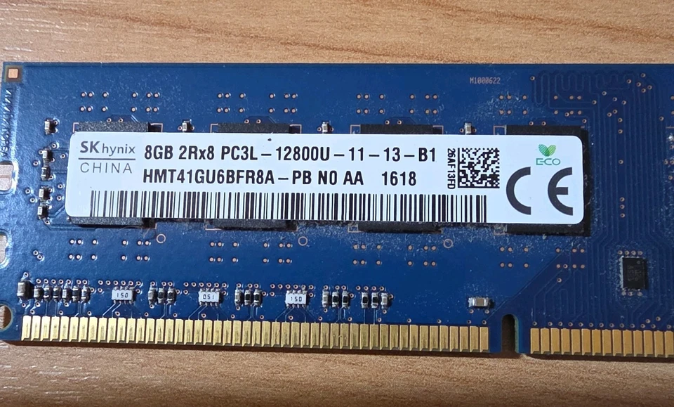 Hynix 8GB DDR3 10600E DIMM Desktop Memory RAM 8GB - Image 2 of 4