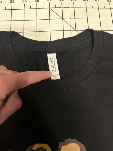 PARDON MY TAKE T Shirt BARSTOOL SPORTS XL/TG 100% Cotton Black Rare - Picture 3 of 7
