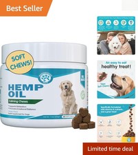 Natural Calming Chews for Dogs Cats - 5000mg Chicken Soft Treats for Wellness