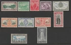 New Zealand 1946 Peace Issue SG 667-677 MNH