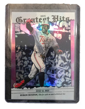 2026 Topps Series 1 - Pink Foil 2025 Greatest Hits Byron Buxton #GH-12