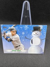 2021 Topps Holiday - Mega Box Relic Aaron Judge #WRC-AJ (MEM)