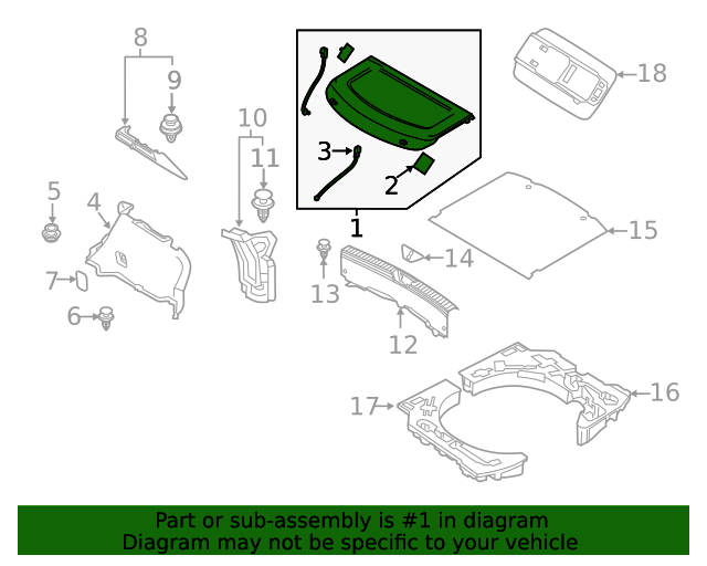 Genuine Mazda Luggage Cover BCKD-68-310D-02 | eBay