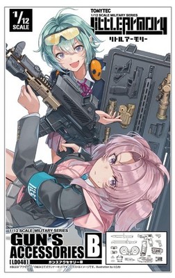 TOMYTEC Waffen Zubehör B Modellbausatz Little Armory LD048 1/12