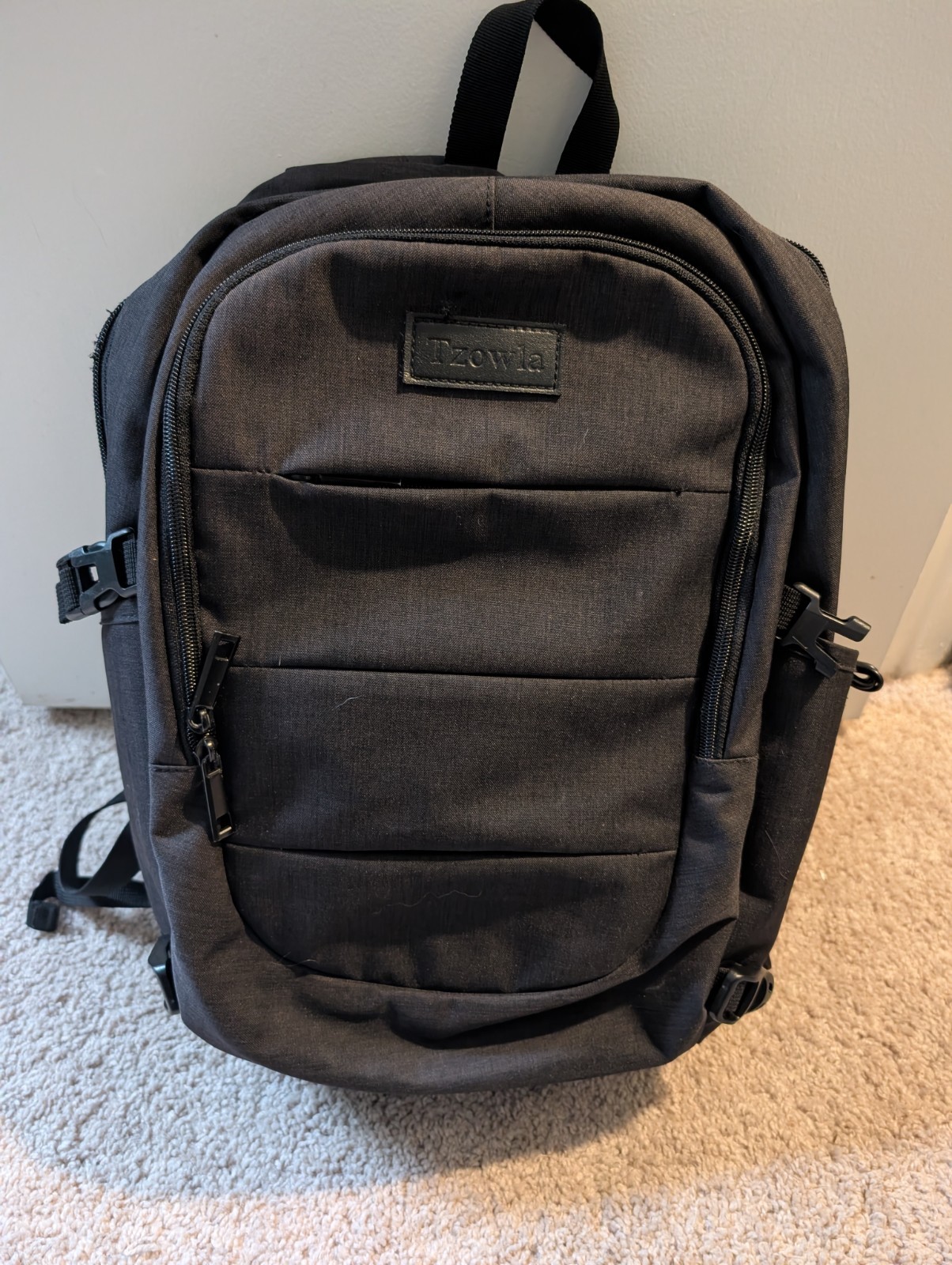 Business Laptop Backpack With Lock & Charging Cord