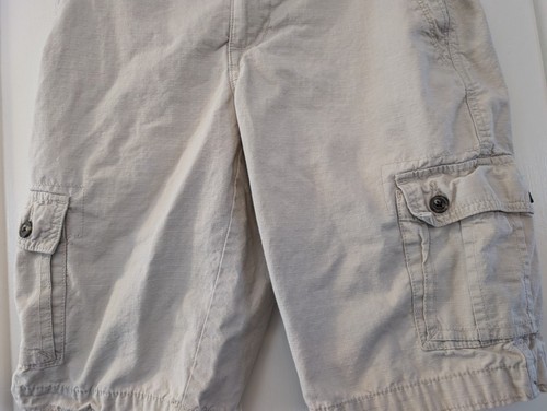 Arizona Jeans Boy's Khaki Shorts Size 16 - Picture 2 of 7