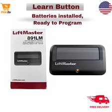 LiftMaster 891LM 1 Button Garage Door Opener Remote Control,keyless keypad