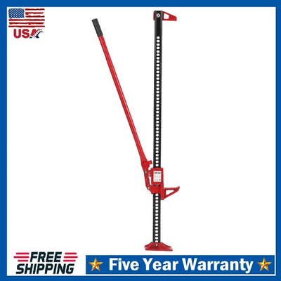 #ad 60quot; Off Road Farm Jack 6600 LBS High Lift Ratcheting Farm Jack Utility Lift Tool $75.99