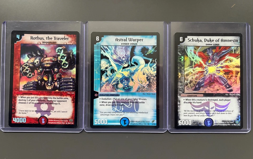 DUEL MASTERS TCG VINTAGE 2004 CARD COLLECTION│281 CARDS│RARE HOLO CARDS - Image 4 of 4