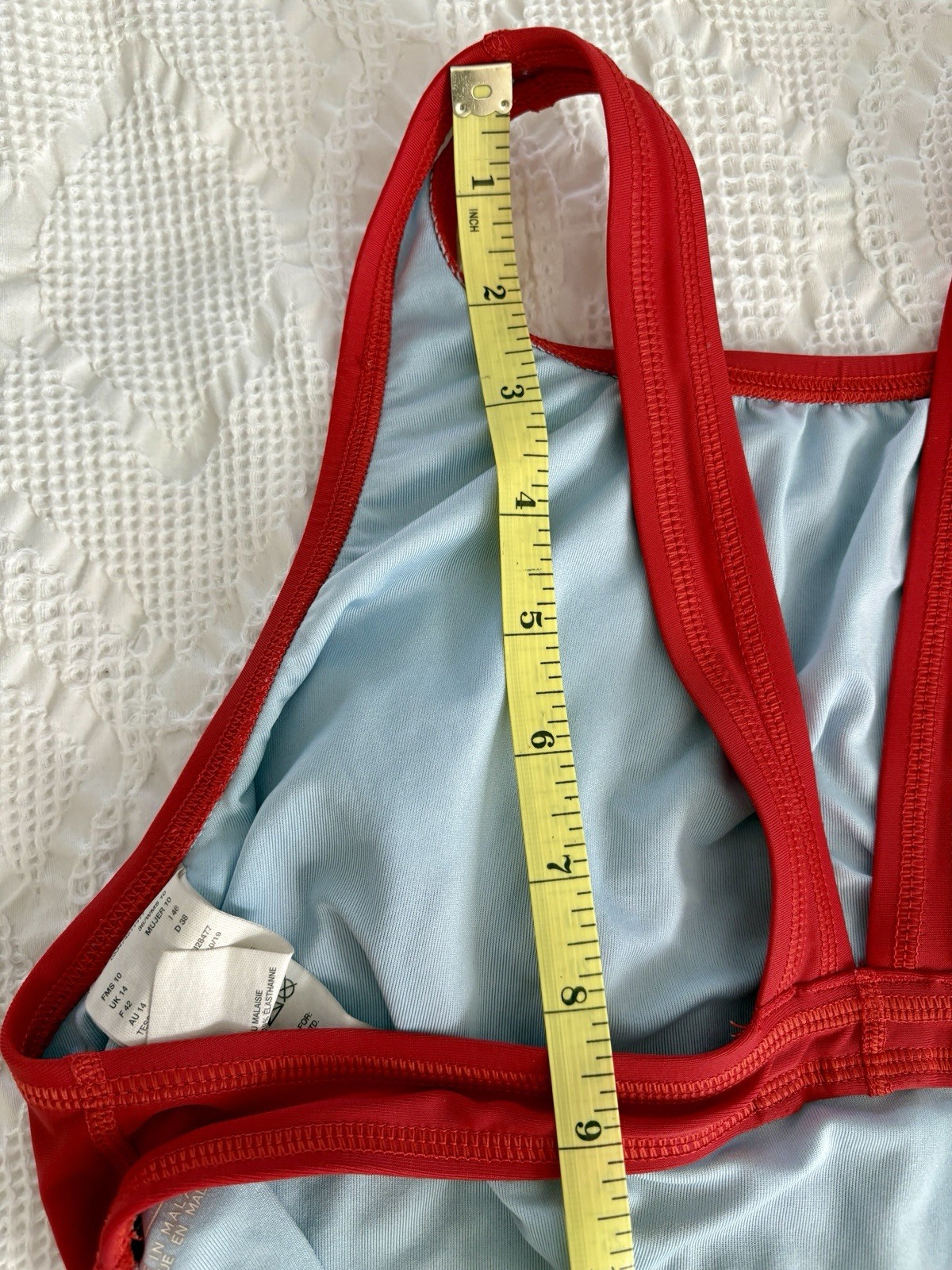 Nike Solid One-Pc Performance Swimsuit Keyhole Ra… - image 15