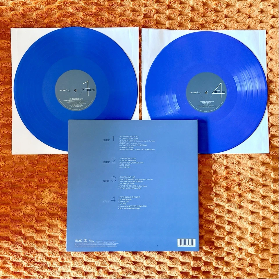 Frank Sinatra - Ultimate Sinatra 2LP Blue Vinyl Target Exclusive NEW - Image 2 of 3