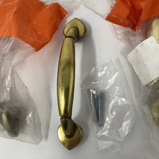 Lot of 7 NOS Vintage Amerock Arched Drawer Cabinet Door Pulls With Screws