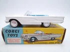 VINTAGE CORGI TOYS 214S FORD THUNDERBIRD OPEN SPORTS IN ORIGINAL BOX 1962