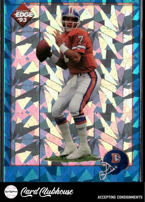 1993 Collector's Edge John Elway Two Minute Warning ''E'' Prefix #E2 John Elway
