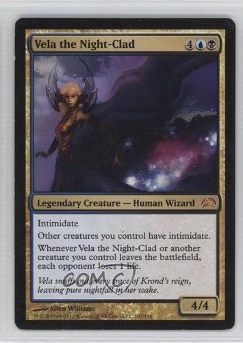Vela the Night-Clad Magic: Planechase Anthology #107 0e3