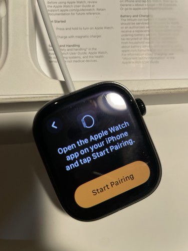Apple Watch Series 10 46 mm noir de jais aluminium CEL A3003 (LIRE) VERROUILLÉE. POUR PIECES - Photo 23 sur 24