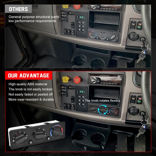 High Quality A/C Climate Control Module Panel Q21-6119 For Peterbilt Truck A+ - Picture 8 of 9