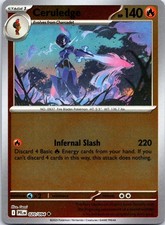 Ceruledge 020/094 Uncommon Phantasmal Flames Pokemon Reverse Holo NM