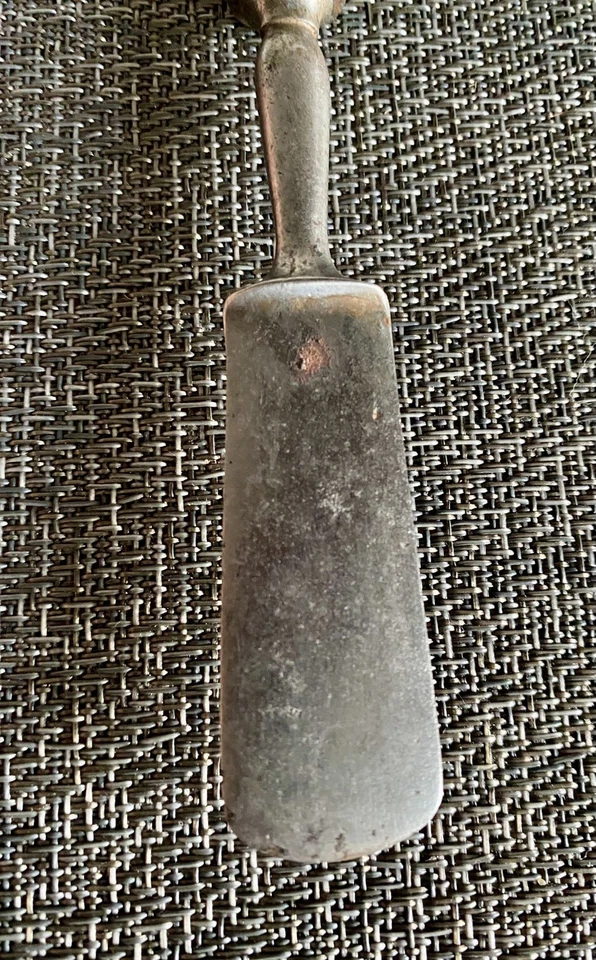 Altes Buttermesser Spatel Gottlieb Hammesfahr Solingen, Griff Horn Antik - Bild 4 von 4