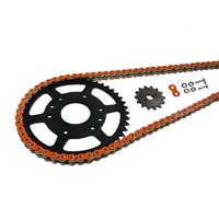 Kettensatz Ek-Chain 525 MVXZ-2 FüR Suzuki GSX-R750 Modelljahr 2000-2003 Farbe