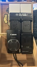 Canon PowerShot ELPH 350 HS 20MP 2 Chargers 3 Batteries