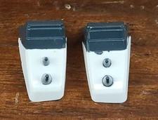 Ronin Warriors Hariel Ryo Playmates White Foot Guard Left + Right Armor Part Set