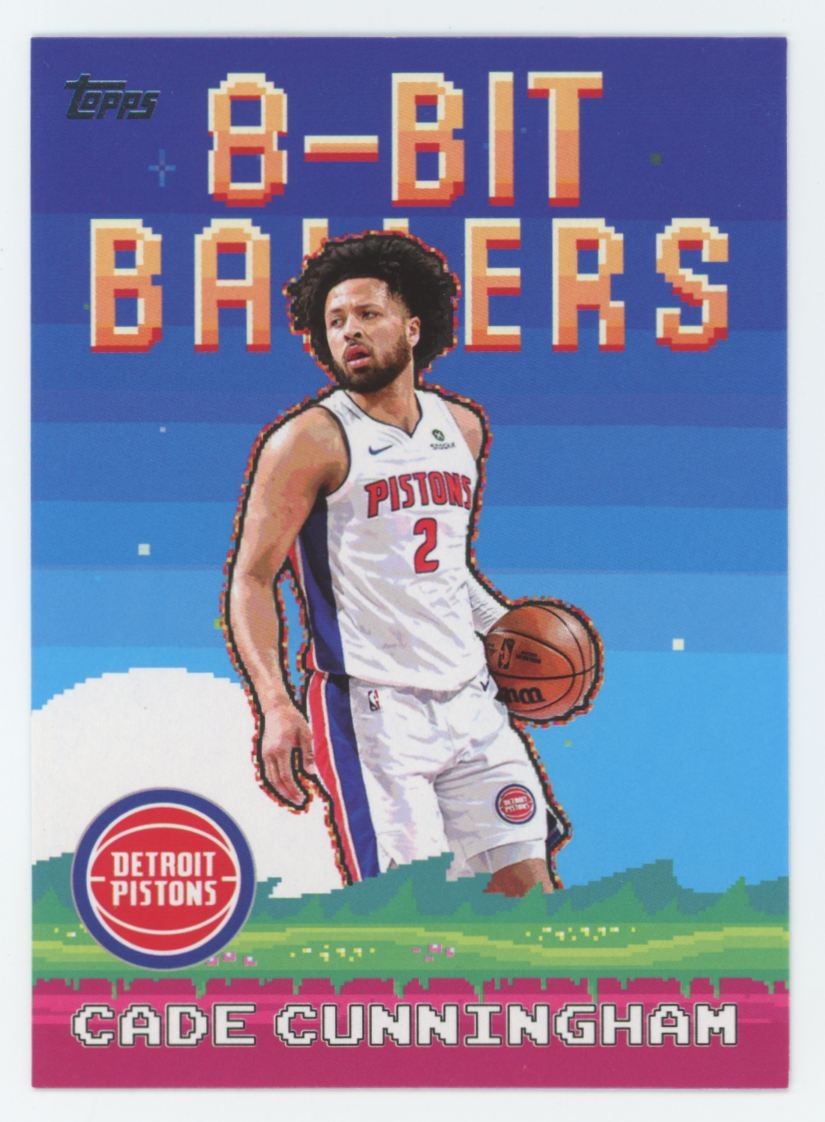 2025-26 Topps 8-Bit Ballers Cade Cunningham #8B-1
