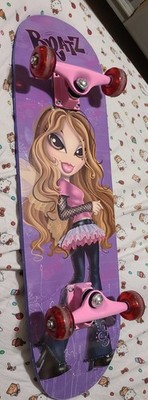Y2k Bratz Purple Pink Yasmin Skateboard Fair Condition See Photos
